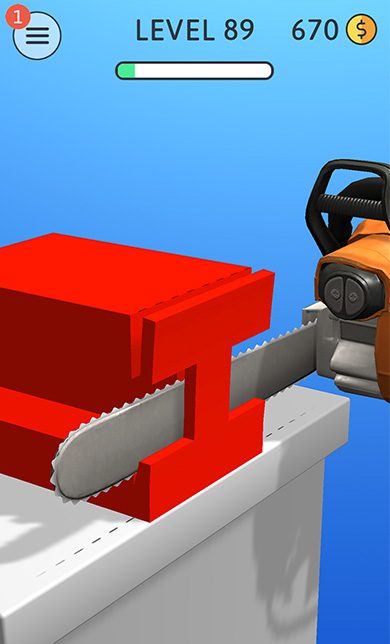 ASMR Slicing screen