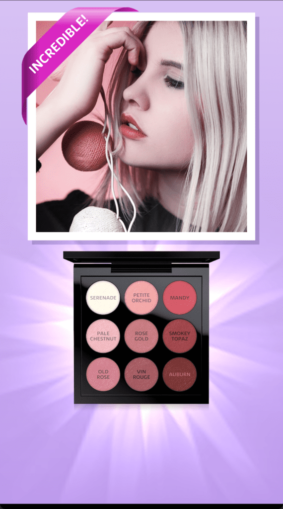 From Ideation to Hit Game Makeup Kit Color Mixing